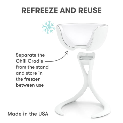 Stemmed Wine Chiller - Quartz